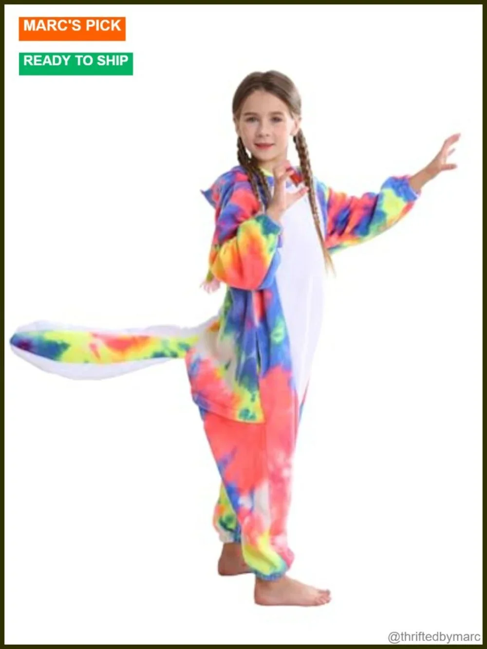 Unisex Axolotl Onesie Pajamas Flannel Zipper Halloween Costume Cosplay